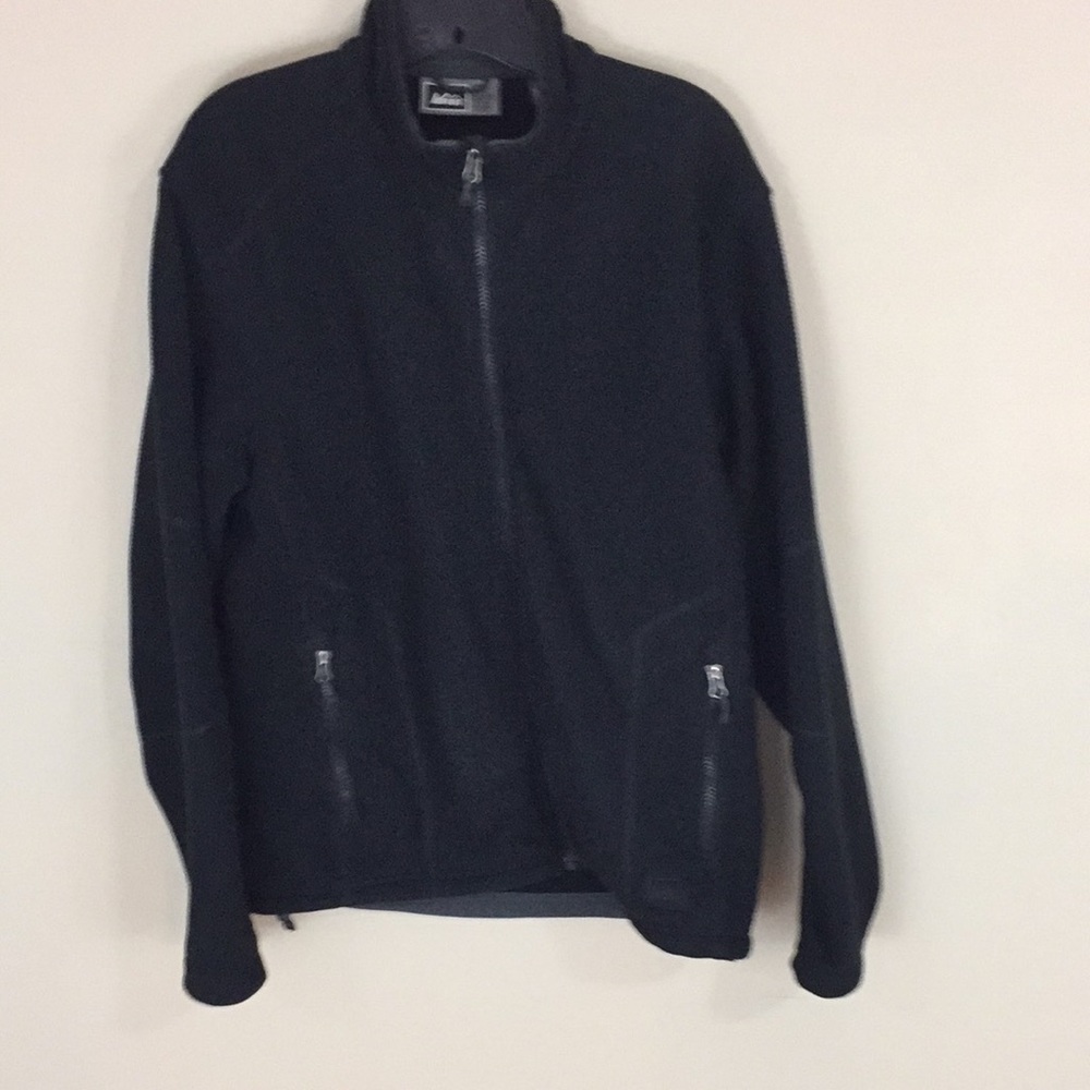 REI Black Full Zip Zip In Polartec Thermal Pro Jacket Size Medium - Picture 14 of 16